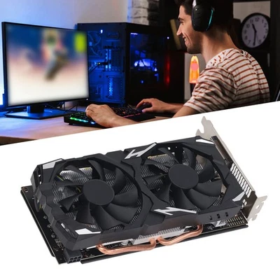 RX580 Game Graphics Card 8GB GDDR5 256BIT Low Noise Desktop Computer Graphi Kit - Image 1 of 4