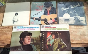 DONOVAN JOB LOT 5 x LP UNIVERSAL SOLDIER WHAT'S BEEN DID CATCH THE WIND ESSENCE - Picture 1 of 2
