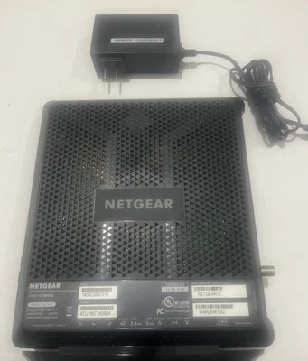 NETGEAR Nighthawk AC1900 C7000v2 WiFi Cable Modem Router DOCSIS 3.0 Net Gear A++ - Image 1 of 4
