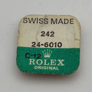Vintage Rolex 24-6010 242 C-12 Original Swiss Made Watch Parts For SPARES REPAIR - Picture 1 of 8