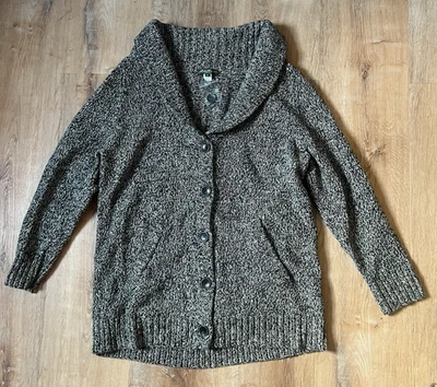 Cárdigan suéter de lana suave Eddie Bauer para mujer 2XL Academia Abuela Abuelo NUEVO Foto 1 de 4