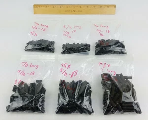 Set assortimento viti 5/16-18 kit filettatura grosso esagonale brugola 5/16 3/8 1/2 5/8 3/4 1 - Foto 1 di 9