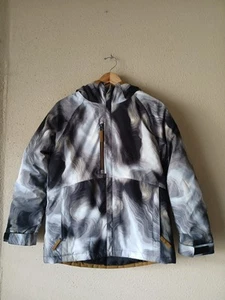 686 Static Insulated Jacket Youth Large Hooded Snowboard Coat 10K Warmest Winter - Picture 1 of 23