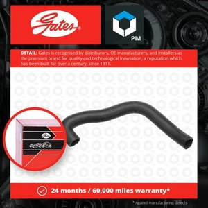 Radiator Hose fits VW SANTANA 32B 1.3 Lower 83 to 84 EP Coolant Gates 321121051L - Picture 1 of 2
