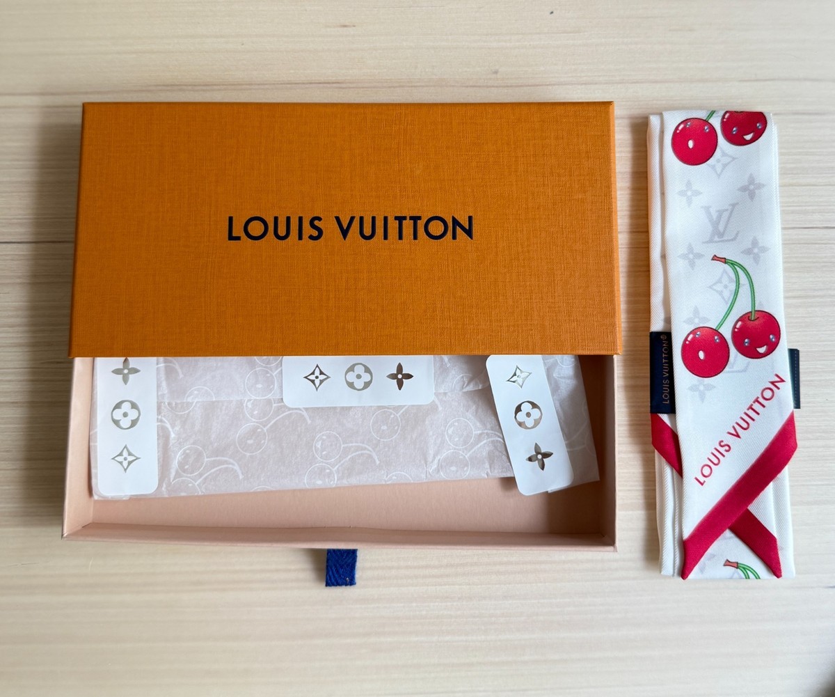 未使用新品！LOUIS VUITTON×MURAKAMI レザータグ＆ショッパー 値下げ新品！LOUIS VUITTON×MURAKAMI レザータグ＆ショッパー