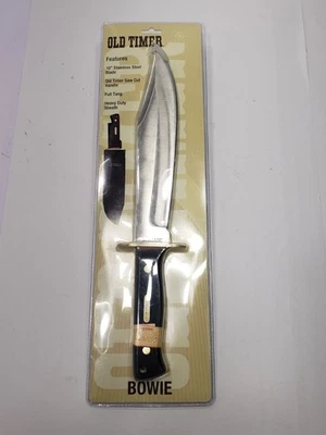 Ручка пилы Old Timer Bowie 10 дюймов лезвие из нержавеющей стали накладной монтаж высокопрочная - Изображение 1 из 4