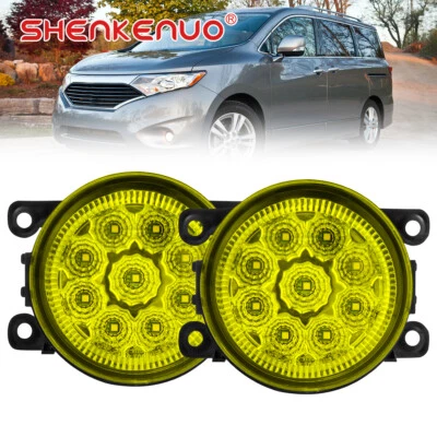 Faro antiniebla izquierdo y derecho LED para parachoques delantero izquierdo y derecho Nissan Quest 2011-2014 Foto 1 de 4