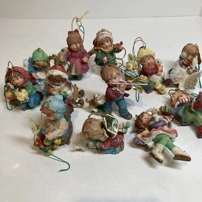 Figura de colección Ashton Drake 12 días adornos navideños niños X-Mas Foto 1 de 4