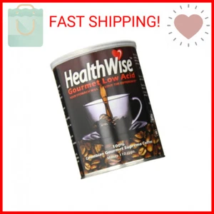 HealthWise Low Acid Organic Ground Coffee | Colombian Arabica | Healthier Coffee - Picture 1 of 2