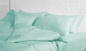 COTTON FEEL 1800 HIGH THREAD COUNT 4 PIECES SOFT SHEETS FOR BED SET DEEP POCKET - Picture 1 of 17