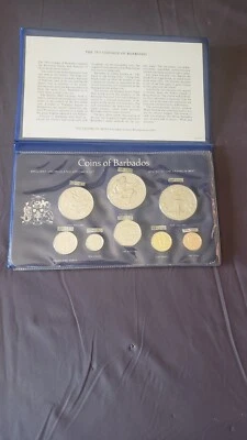 1975 First National Coinage of Barbados Uncirculated Specimen Set in OGP - Image 1 of 2