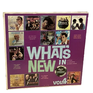 Various What's New? Vol. 4 (Vinyl, 1959) Capitol SN 4 VG+ LP Record Album - Picture 1 of 9