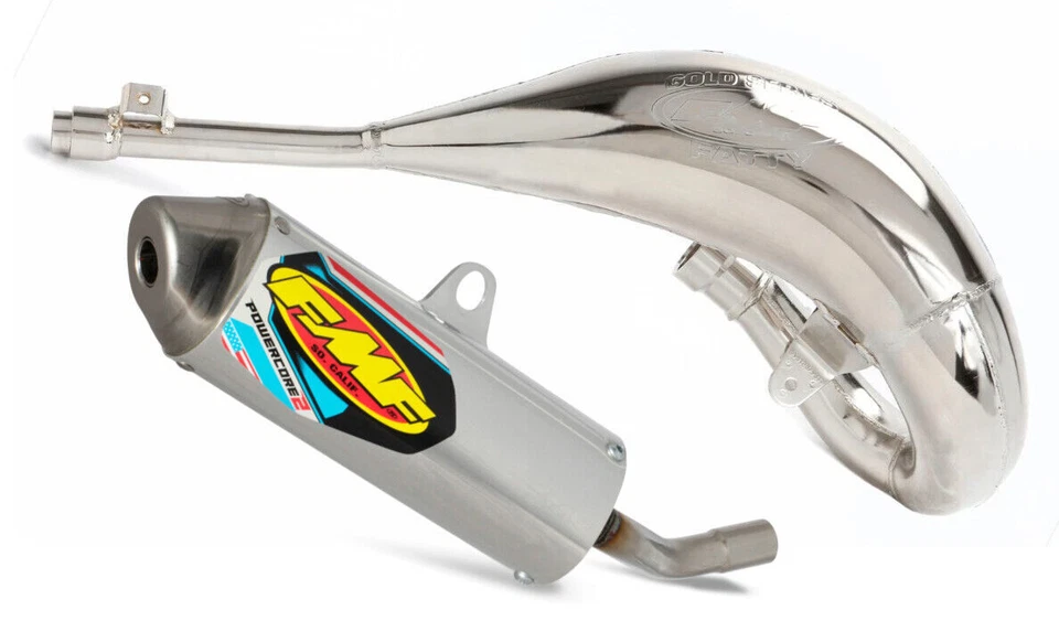 FMF Fatty Exhaust Pipe & Powercore 2 silencer fits 2004-2010 KTM 125/144/150 SX - Image 1 of 1