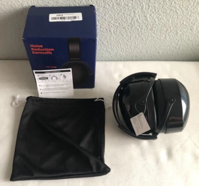Orejeras de reducción de ruido SNR 31dB, modelo SA-8-11 CE 2834 negras nuevas caja abierta Foto 1 de 4