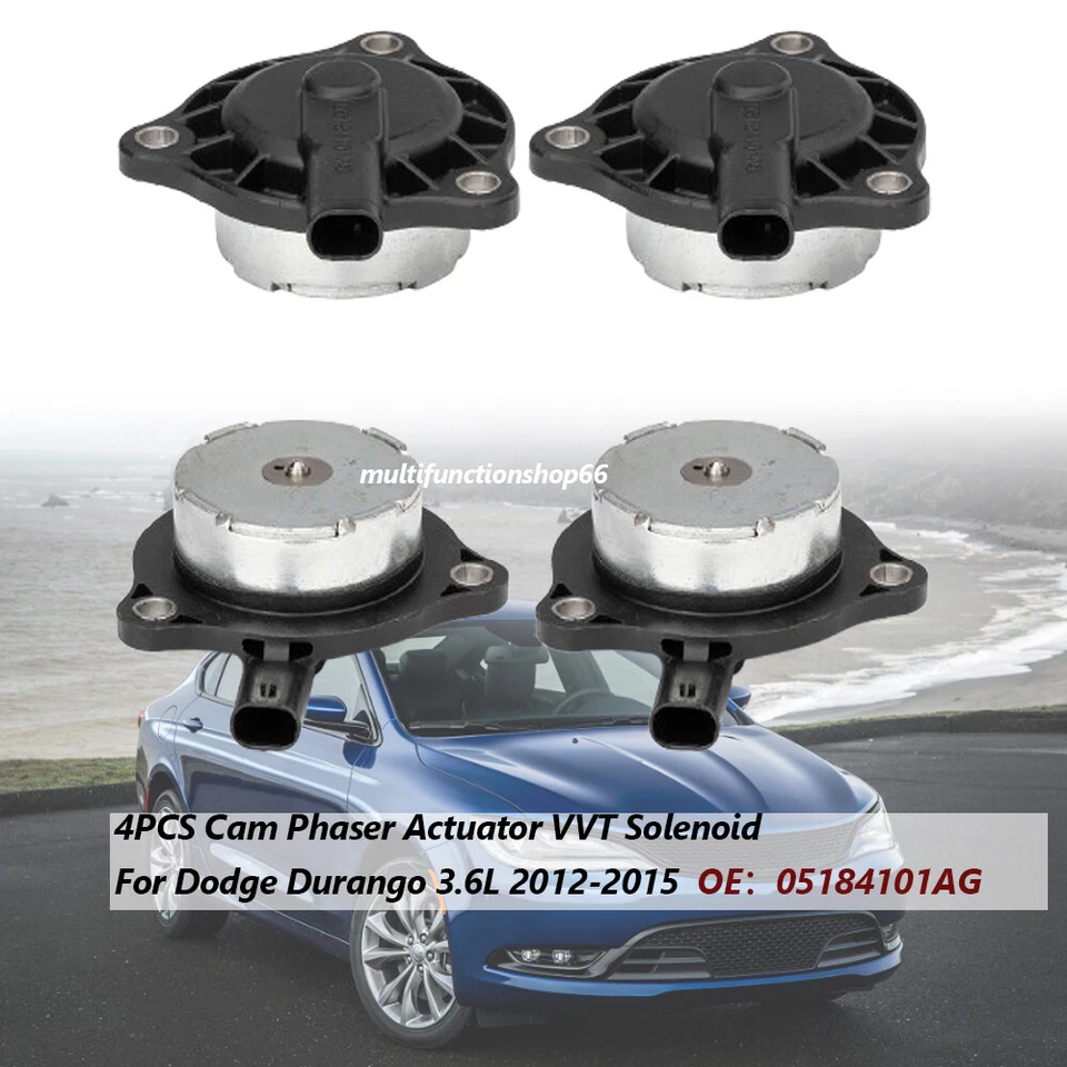 Actuador Phaser de cámara 4 piezas solenoide VVT 5184101AG para Dodge Durango 3,6 L 2012-2015 Foto 1 de 4