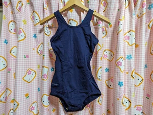 125 ^_^Japanese SchoolGirl Swimsuit. Navy. Perfect! S. Unitika - Picture 1 of 8