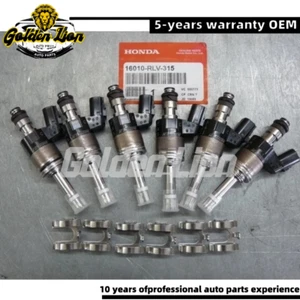 OEM FOR Honda 16010-RLV-315 Fuel Injector Set of 6 Pilot, Odyssey, Ridgeline New - Bild 1 von 4