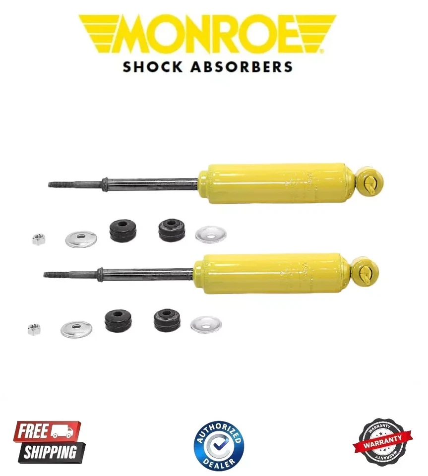 Juego de 2 Amortiguadores Delanteros Monroe Gas-Magnum Par 34750 Para Dodge D150 D250 D350 NUEVO Foto 1 de 1