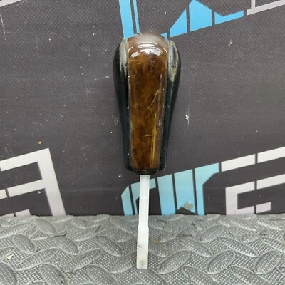 *NOTAS BMW Z3 E36 1996-2002 PERILLA DE CAMBIO 2,5 L MADERA GRANO CUERO Foto 1 de 4