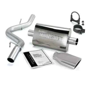 Banks Power Monster Exhaust System Fits 1997-1999 Jeep 2.5  4.0L Wrangler TJ - Picture 1 of 8