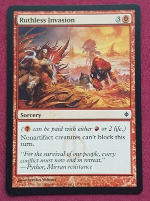 Magic The Gathering NEW PHYREXIA RUTHLESS INVASION red card MTG - Image 1 of 2