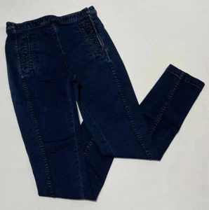 Rachel Comey Jeans Size 2 Flat Front Side Zip Dark Wash - Picture 1 of 11