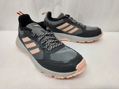Adidas Para Hombre Rockadia Trail 3.0 Trail Running Zapatos EG2523 Gris Rosa Brillante Talla 8.5 Foto 1 de 4
