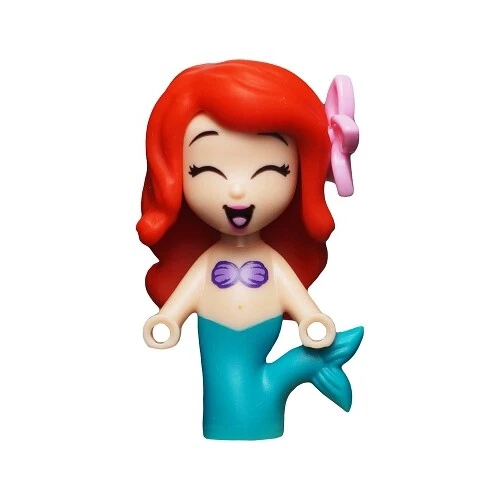 LEGO - Disney: Pequena Sereia - Sereia Ariel - Micro Boneca / Mini Figura - Imagem 1 de 1