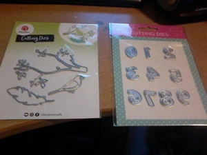 VENTA 2X TROQUELES DE CORTE PARA SCRAPBOOKING NUEVOS (J9301) - Imagen 1 de 1