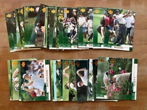 2002 UPPER DECK GOLF 47 CARD SET PHIL MICKELSON & ADAM SCOTT ROOKIE, TIGER WOODS - Picture 1 of 3