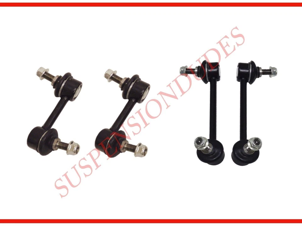 Barra oscilante dianteira e traseira 4 peças links 2004-2008 Acura TSX K90456 K90457 K90342 K90343 - Imagem 1 de 1