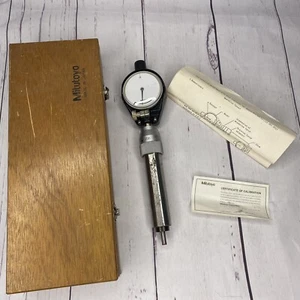 Mitutoyo Low Pressure Unit With Dial Indicator For Bench Micrometer 121:001,002  - Picture 1 of 12