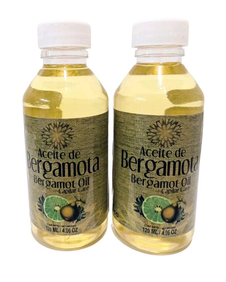 Aceite De Bergamota Natural Bergamot Oil 120ml Original