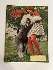 The American Girl Magazine August 1968 VTG Girl Scouts Fraternal Mid Century - Picture 1 of 3