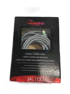 New Rocketfish RF-G1206 In-Wall S-Video Cable (24FT/ 7.3M) - Picture 1 of 2