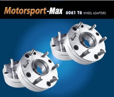 4 Hub Centric Wheel Adapters 5x4.5 To 6x5.5 | 6 Lug Chevy Wheel on Toyota Rav4 - Image 1 of 4