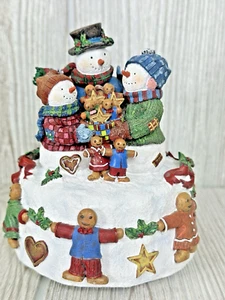 VTG Lang & Wise Susan Winget Musical Christmas Sugar & Spice 1st Ed Working - Bild 1 von 16