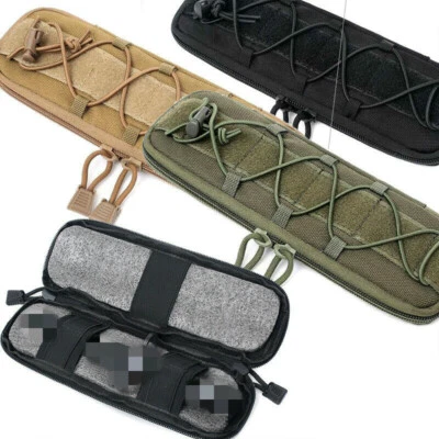 MARKENLOS Tactical Military MOLLE Nylon Elastic Knife Taschenlampe Tasche Knife Holster