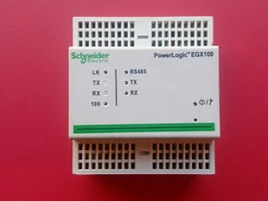 Schneider Electric EGX100 10/100BaseT Ethernet Gateway RJ45 - POE or 24V (SD/MG) - Picture 1 of 9