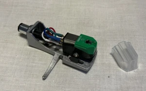 NEW Audio Technica AT-VM95E Cartridge + Lightweight Silver Headshell Hi-Fi - Picture 1 of 3