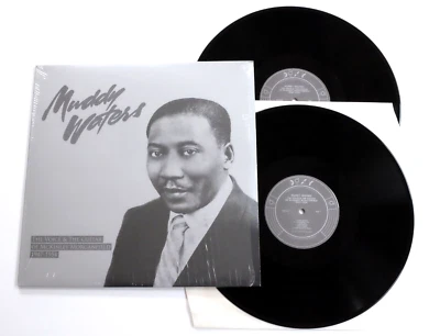 MUDDY WATERS - THE VOICE & GUITAR OF MCKINLEY LP VINYL N MINT 2LP Best Of Album - Image 1 of 4