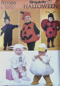 Disfraces Simplicity 2788/11590 Infantil/Niño Pequeño Calabaza, LadyBug, Tallas: 1/2 - 4 - Imagen 1 de 1