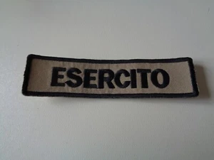 TOPPA O PATCH DA PETTO SCRITTA ESERCITO MOD.1 - Imagen 1 de 2