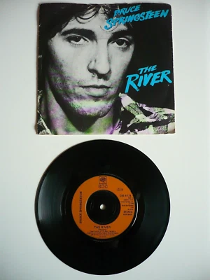 Bruce Springsteen The River 7" Vinyl UK 1981 CBS 1st Press A1/B1 Single - Image 1 of 4