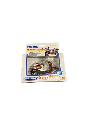 WELLY Yamaha 1999 Vino YJ50R Scooter Diecast Metal con piezas de plástico No. 12142 Foto 1 de 2