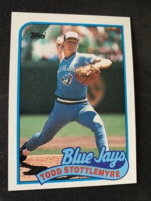 1989 Topps Baseball Card #722 Todd Stottlemyre Toronto Blue Jays NmMt Free Ship! - Image 1 of 2