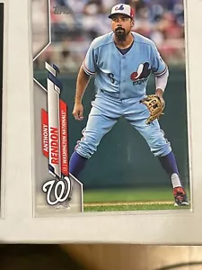 ANTHONY RENDON Card Collection - Pick Your Card - Variations Base Inserts - Picture 1 of 25
