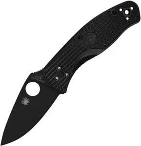 Spyderco Persistence Lightweight Pocket Knife Black FRN Folding 8Cr13MoV 136PBBK - Picture 1 of 1