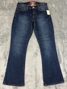 NEW Lucky Brand Jeans Sophia Bootcut Women's Size 6 / 28 Blue Denim Stretch - Picture 1 of 14