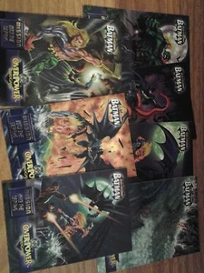 Juego de 7 tarjetas DC Overpower Mission Into The Depths Casi nuevas como nuevas - Imagen 1 de 1